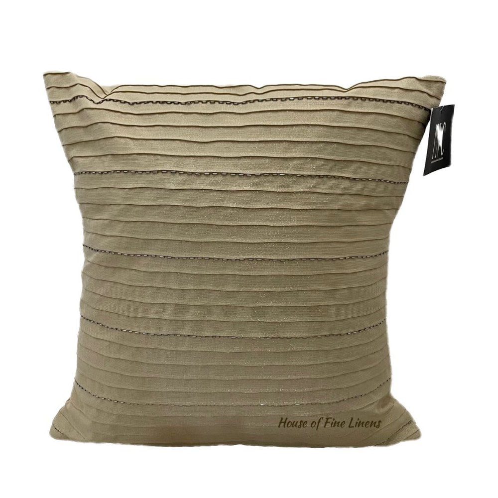 INC International Concepts Sequin Wave Prosecco 18" x 18" Decorative Pillow Gold